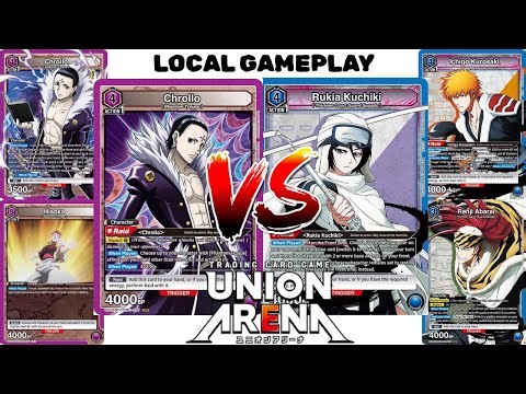 [Union Arena] Local Gameplay–Purple Phantom Troupe vs Blue Bleach | Round 2 (11/6/25)