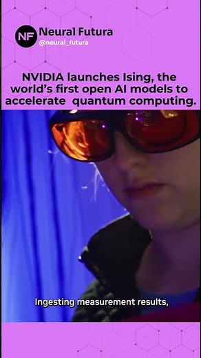 NVIDIA launches Ising, the world’s first open AI models to accelerate useful quantum computing.