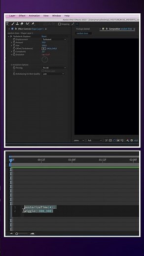 Animate Random Lines in After Effects | Tutorial
