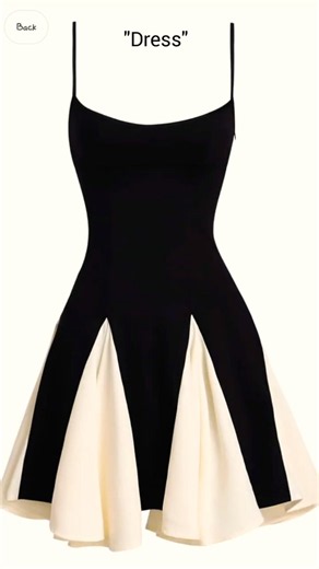 Elegant Black & White Dress Outfit Ideas 🖤🤍 #aesthetic #fashion #outfitideas