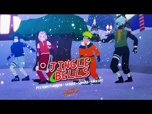 【NARUTOナルト MMD】- Jingle Bells / 初音ミクさんたちでジングルベル ft. PTS Team 7! Naruto, Sakura, Sasuke & Kakashi