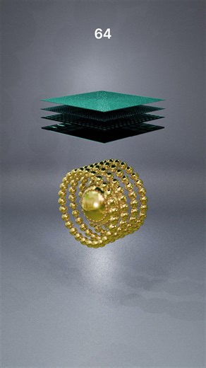 1,000,000 Cloth Simulation | Gold Orb Sphere