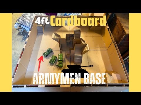 Building A 4ft Plastic Army Men Base | Episode 5