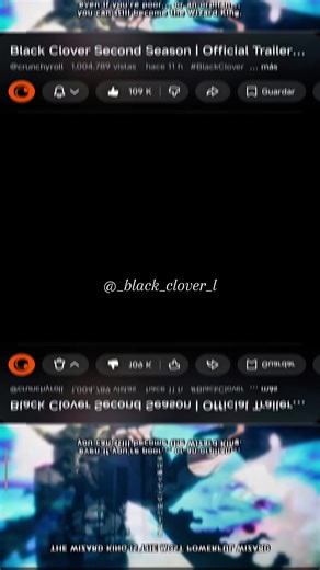 Volvió el #BestoShonen 🗿🍀 #BlackClover #BlackCloverS2 #Anime #Crunchyroll