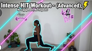 Advanced HIIT Workout: No Equipment, No Repeats, Full Intensity