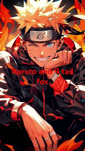 naruto#anime#9 tail fox# edit##