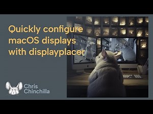 Quickly changing and configuring macOS display settings