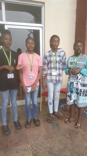 The Singing Quartet ... On Thursday July 24, 2025 after their MTS 102 Test , the four year I students of the Federal University of Technology Akure FUTA made their way out of the venue and began to sing. Their sonorous voice caught the attention of a passer by who works with the Directorate of Corporate Communication FUTA. They were asked to sing for the ' record.' And Oluwaseun Olukayode , Zorbani Johnson, Motunrayo Babalola and Rachael Oyedeji all studying Nutrition and Dietetics produced this
