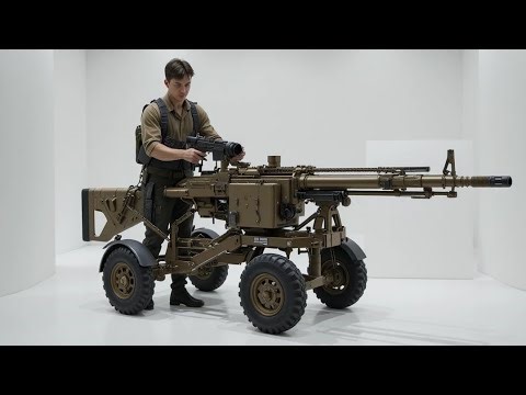 2026年版ブローニングM2HB徹底解説｜日本陸軍の最強重機関銃💪🇯🇵!!