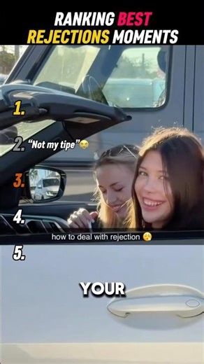 Ranking Best Rejections Moments #shorts