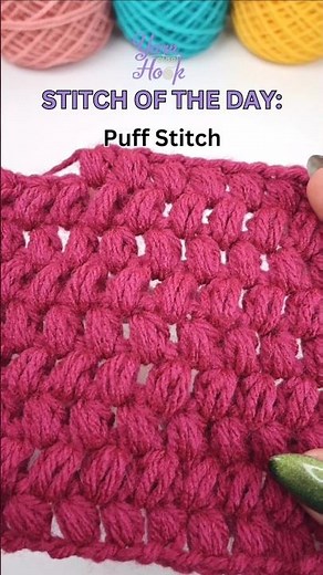 Puff Stitch | Crochet Basics by Yarn Over Hook