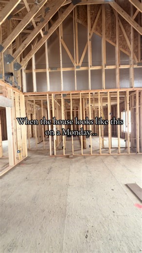 Things are moving right along 👏🏽🏡 Last time I posted a progress video like this I ruffled a few feathers 😅 sooooo… Alright TikTok builders - let me know how fast you could go from frames to drywall or how much more we should have accomplished🤪? Let’s hear it 👀🔨 @Weston Gray #customhome #homebuilding #interiordesign #drywall #newbuild