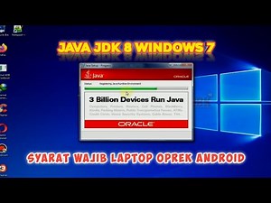 install JAVA/JDK Windows 7 32/64bit