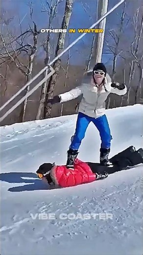 Winter Snow Fun | Pro Americans VS Pro Europeans #shorts #challenge