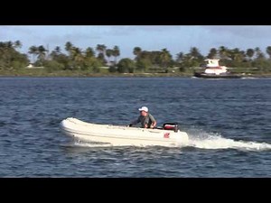 Mars 12' Inflatable Motor Boat with 15HP outboard motor.