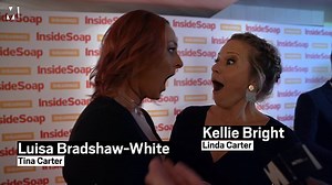 Linda Carter and Tina Carter Inside Soap Awards interview