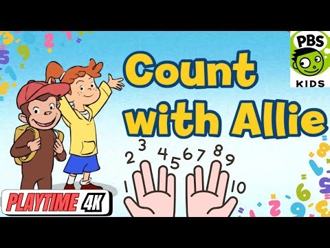 🐵 Curious George Counting with Allie 🔢 | Learn Numbers 1–20 for Kids 🎮
