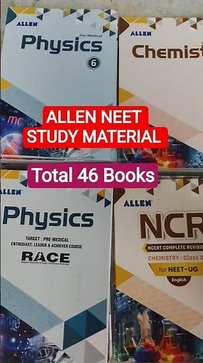 ALLEN Kota NEET UG Study Material 2026 🔥 Full Review | Class 11 & 12 Complete Books 📚 #neet2026