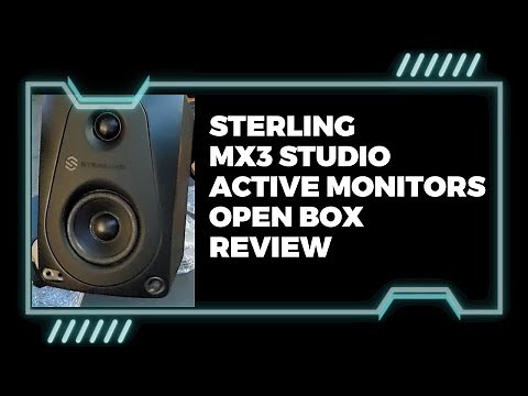 Sterling Mx3 Active Studio Monitor: Open Box Review