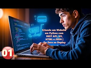 Creating a Website in Python with FastAPI, UV, HTML, and JSON | From Scratch to Deploy