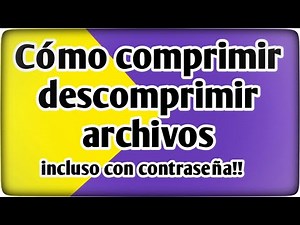 Guía completa: 🗄️🗃️ Cómo comprimir archivos con contraseña y descomprimir fácilmente ¡¡GRATIS!! 🗃️🗄️