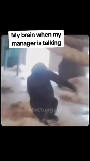 5.5M views · 215 reactions | My brain just don’t act right  #notlistening #fyp #workhumor #Meme #work #worklife #boss #manager #bored #corporate #humor #office #friday #viral | BAdored Robinson | Facebook