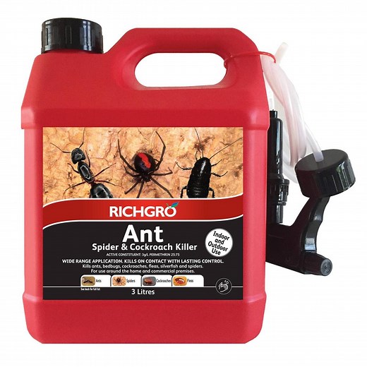 Richgro 3L Ready To Use Ant Spider And Cockroach Killer