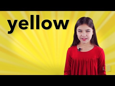 Sight word video: YELLOW