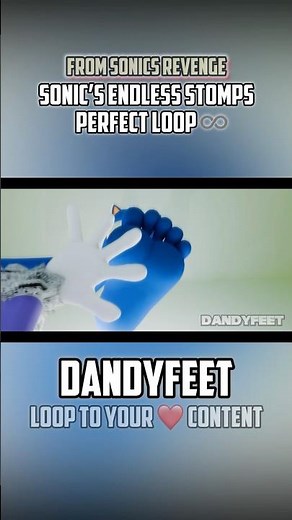 LOOP POV Sonic’s Endless Stomps (From Sonic’s Revenge) #3d #movie #sonicthehedgehog #sonicmovie #POV