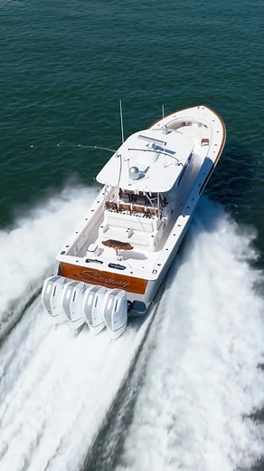 Full throttle on this 2023 Valhalla V-46. Powered by quad Mercury 600 V12s, this beast is built for speed and luxury. Stay tuned for more details on this vessel from @Bluewaterys. #ValhallaBoats #LuxuryBoat #CenterConsole #Offshore #BoatsDaily | Boats.Daily