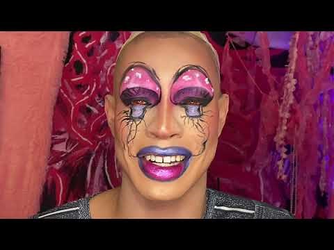 Yvie Does Her Makeup On Mushrooms
