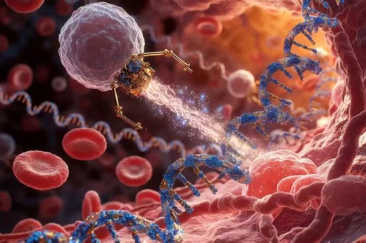 Israel is building tiny robots inside your body.Researchers at the Technion have developed DNA origami nanorobots, programmable microscopic machines (just 100 nanometers wide) made entirely from DNA.These tiny “robots” navigate through the bloodstream, detect specific cancer cell markers, and then deploy a targeted toxin directly into tumors, while completely sparing healthy cells.In recent trials on aggressive cancers, they’ve shown incredible precision and effectiveness.This isn’t science fict