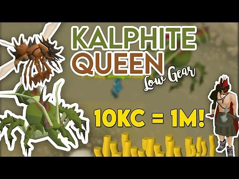 OSRS Kalphite Queen | low gear | como matar kalphite queen