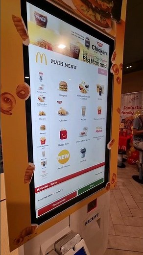 How to order at McDo kiosk? #mcdonalds #mcdonaldsphilippines
