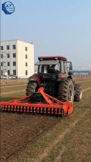 Power Harrow in Action | Perfect Soil Preparation with Tractor Power #farming #farmmachinery