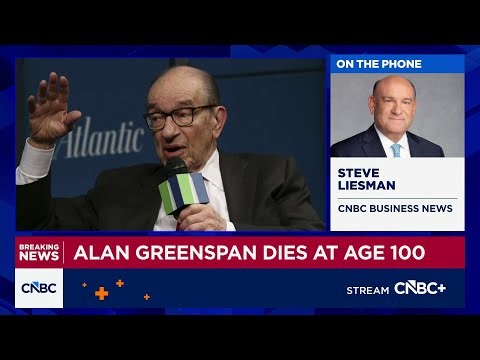CNBC's Steve Liesman on the life and legacy of former Federal Reserve Chairman Alan Greenspan