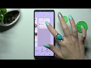 How to Use Split Screen of Sony Xperia 5 IV - Operate Split Screen View