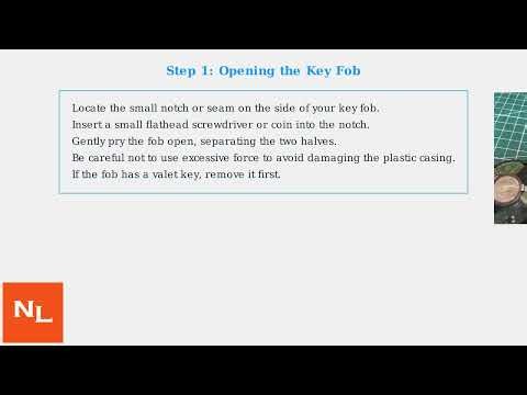 How To Replace 2014–2019 Ford Transit Key Fob Battery – DIY Remote Fob Battery Change