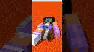 HELP HEROBRINE ESCAPE from APHMAU LAVA CHALLENGE – Minecraft Animation Monster School