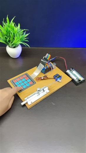 RoboNest on Instagram‎: "🛠️ Project Title Automatic Door System using a Microcontroller and Sensors This video shows the setup, circuit, and final operation of an automatic door system in one concise build. 📌 What’s in this video: • Microcontroller used for control and automation • Sensor and motor control circuit overview • Main components (PIR/IR sensor, motor/servo, motor driver, power supply) • Door mechanism, enclosure, and mechanical assembly ————————— 🛠️ عنوان المشروع نظام باب أوتوماتي
