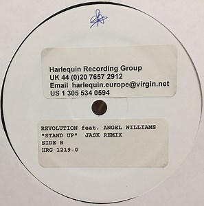 Revolution Feat. Angel Williams - Stand Up Remixes