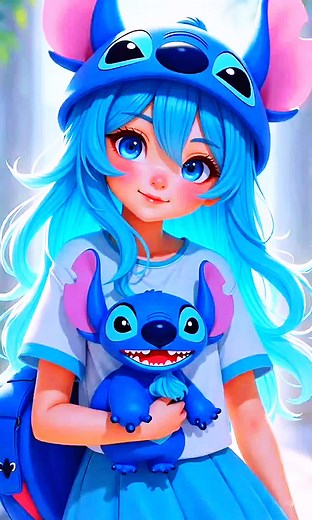 Stitch Teddy Bear Animated Wallpapers for 4K