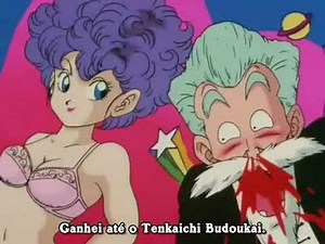 亀仙人の回想、ランファン良作画。 ドラゴンボールZ