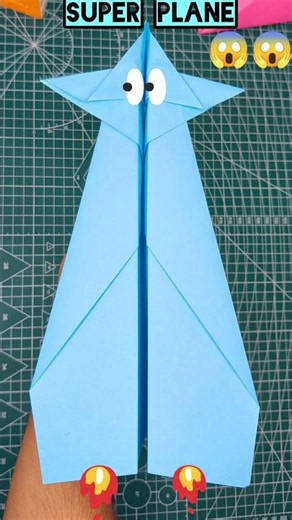 New Amazing paper flying jet plane ✈️ | world record winning paper jet plane #shorts #paper #origami