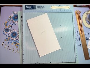 BABY MINI ALBUM TUTORIAL/#3 VIDEO...STEP BY STEP INSTRUCTIONS ON CREATING THE PAGES...
