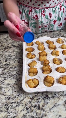 Irresistible Bacon Cheeseburger Tater Tot Bites