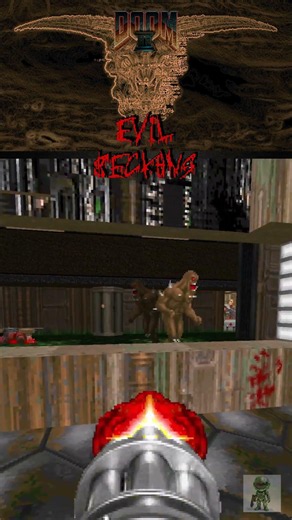 Doom 2 - Evil Beckons - #doom #doom2 #games #retrogaming #doomwads #gameshorts #gameplay #secrets