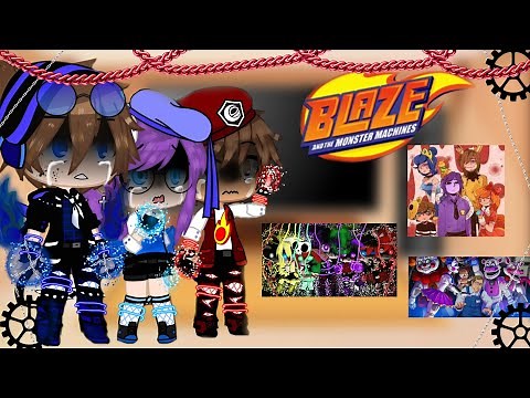 💥🔥Blaze and Monster Machine react to Afton Family memes + Meet FnaF fandom #short 💥🔥