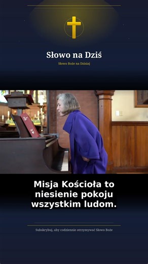 Papież (Ojciec Święty) Dzisiaj nie jutro Bamendzie apeluje x Co mówi