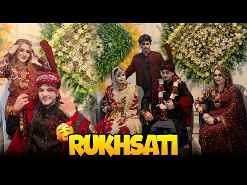 MASHALLAH BARAAT EVENT // RUKHSATI HAPPILY DONE // DULHA DULHAN FARAAR